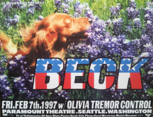 Frank Kozik - 1997 - Beck Concert poster