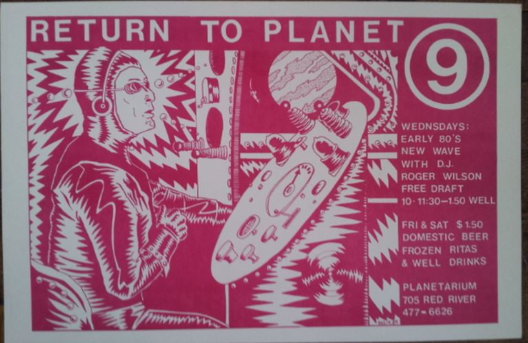 Kozik - 1989 - Return to Planet 9 Concert Poster