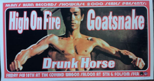 Frank Kozik - 2000 - High on Fire Concert Poster