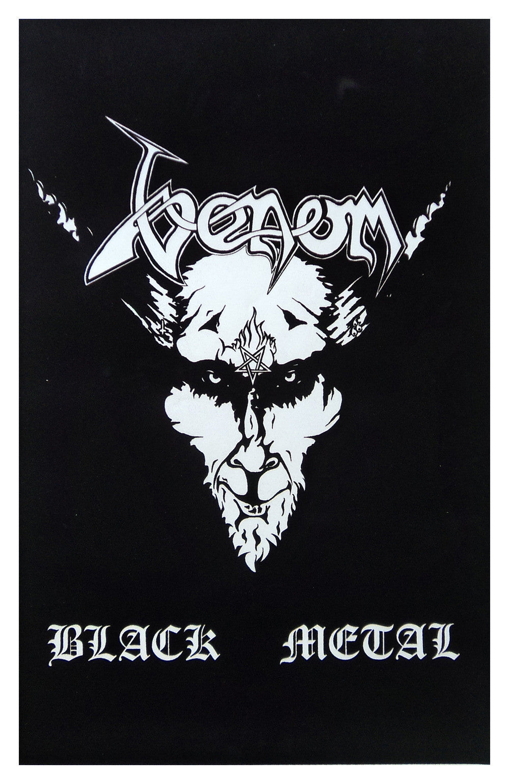 Felt Black Light Poster - 1996 - Venom