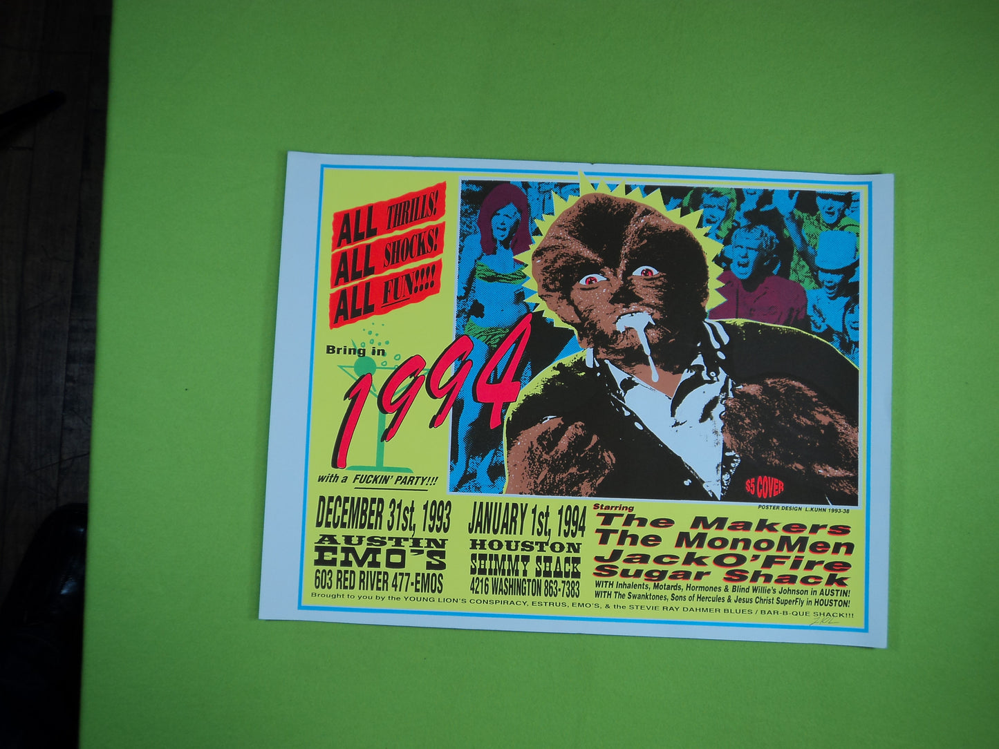 Lindsey Kuhn - 1994 - Makers Concert Poster