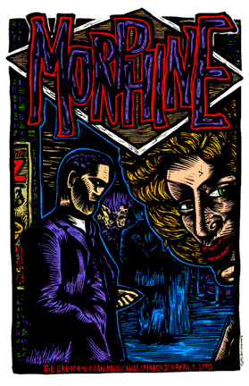 John Howard - 1995 - Morphine Concert Poster