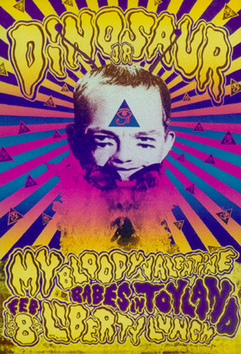 Jason Austin - 1992 - Dinosaur Jr Concert Poster
