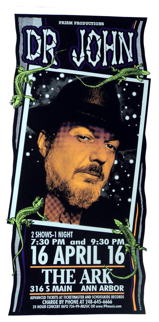 Mark Arminski - 1998 - Dr.John Concert Poster
