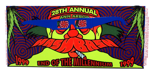 Mark Arminski - 1999 - Hash Bash Ann Arbor Concert Poster