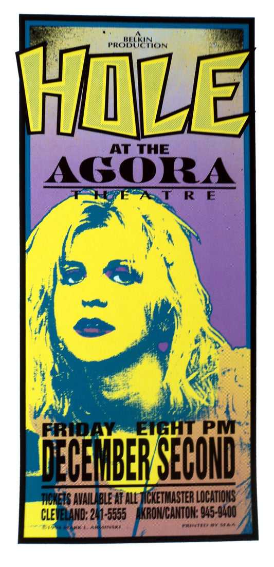 Mark Arminski - 1994 - Hole Concert Poster