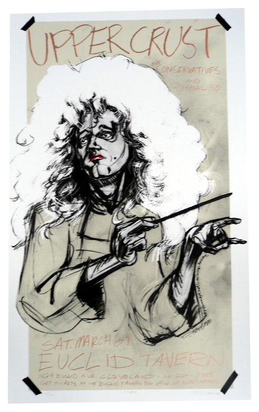 Derek Hess - 1998 - Uppercrust Concert Poster