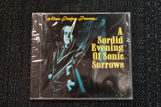 Adam Parfrey "A Sordid Evening of Sonic Sorrows" 1997 CD Art By Kozik