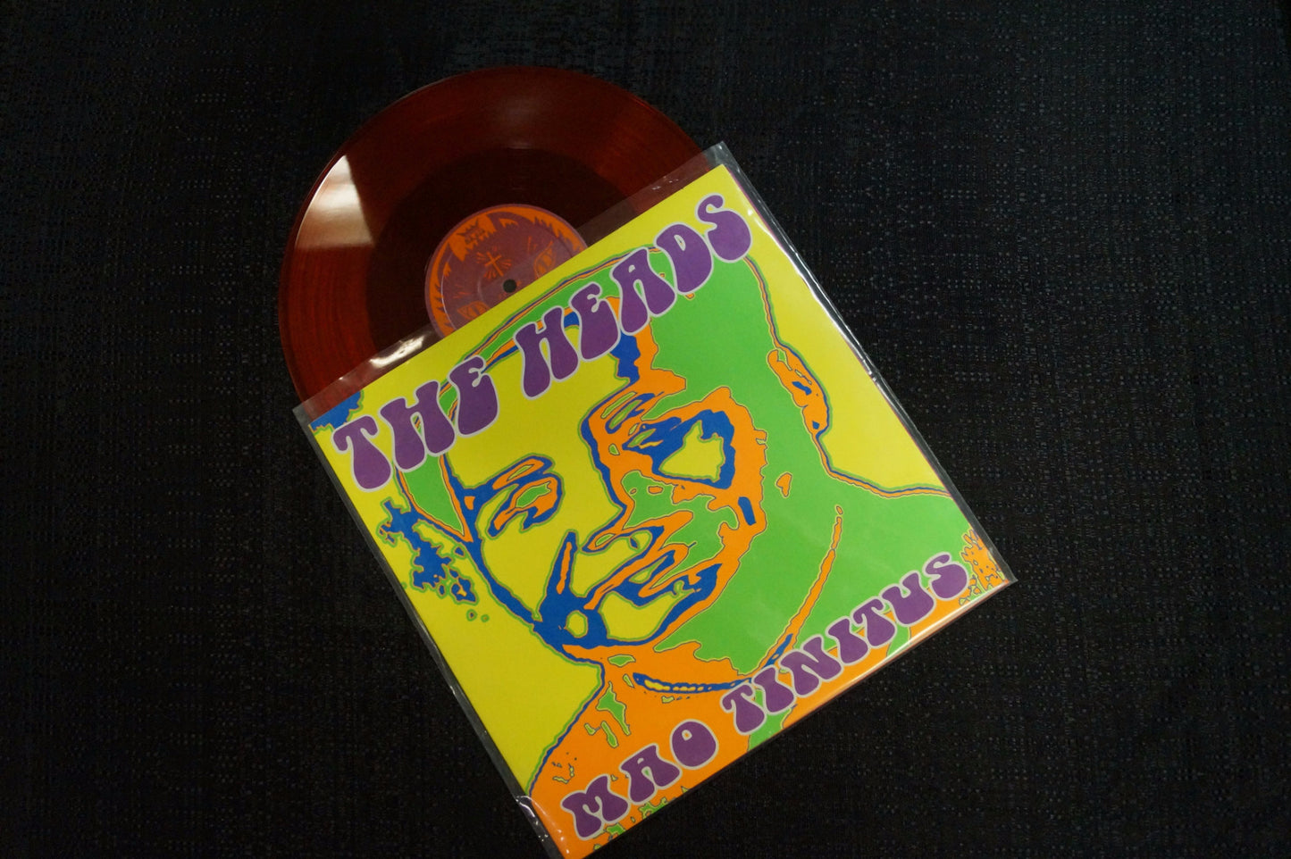 The Heads "Mao Tinitus" 1998 Colored Vinyl Art By Kozik