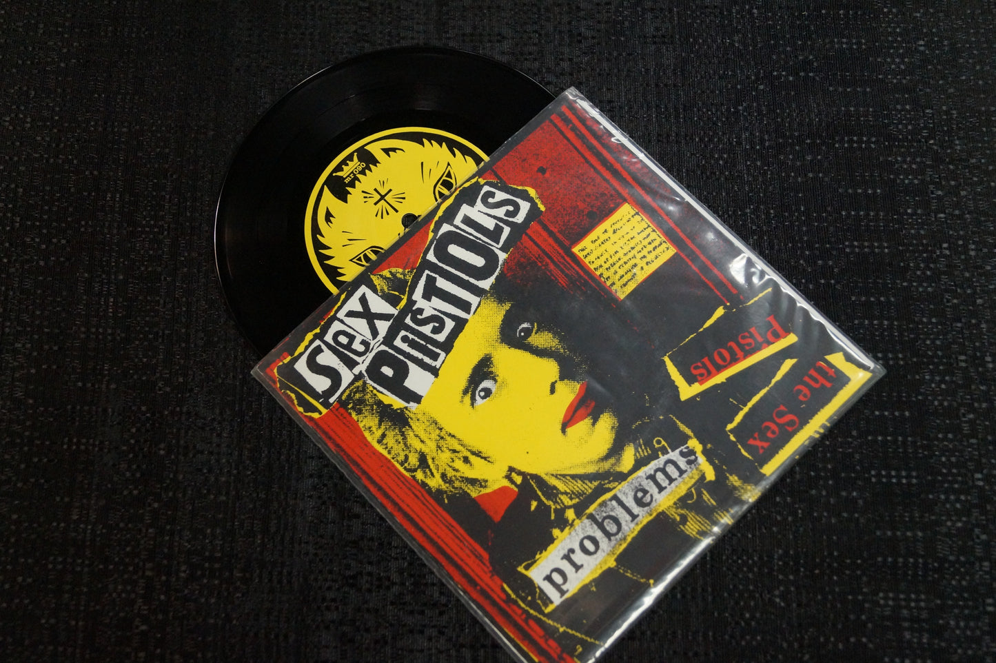 Sex Pistols/The Curse "Split Album" 1998 Colored Vinyl Art By Kozik