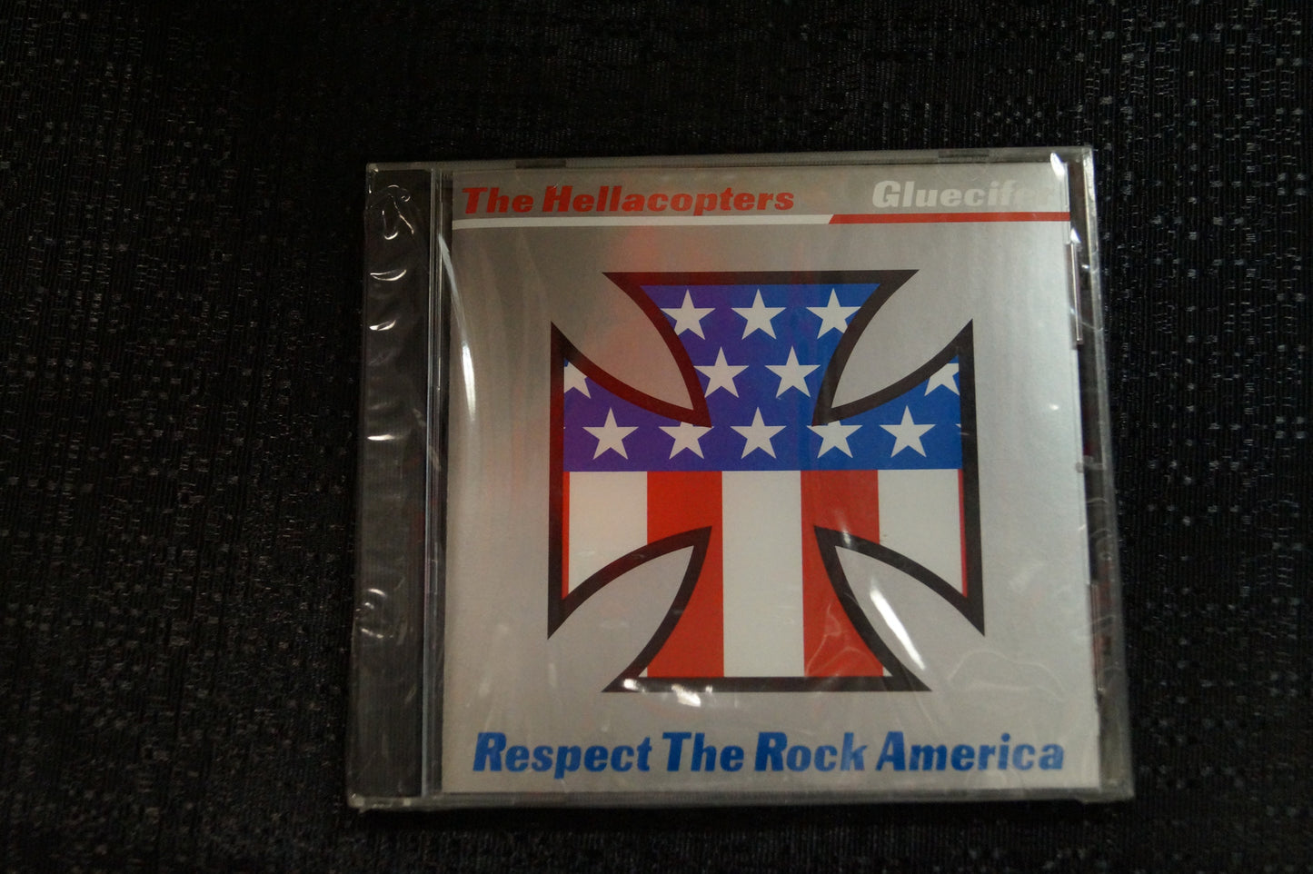 The Hellacopters/Gluecifer Split Release 1999 CD Art By Kozik