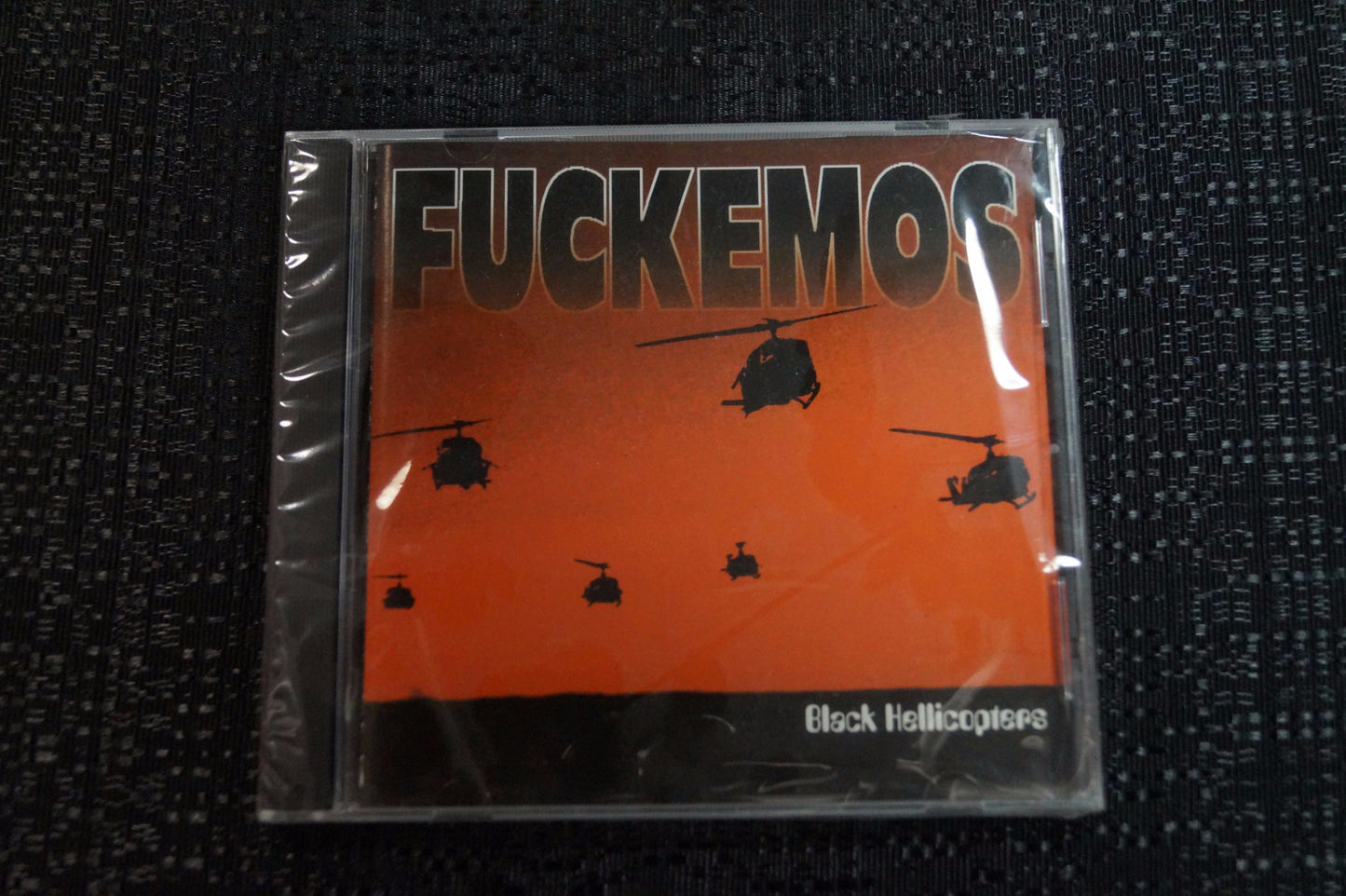 Fuckemos "Black Hellicopters" 1998 CD Art By Kozik