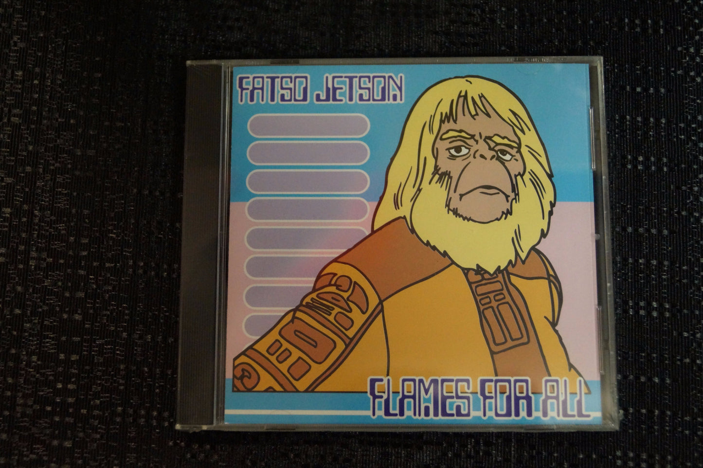 Fatso Jetson "Flames for All" 1999 CD Art By Kozik