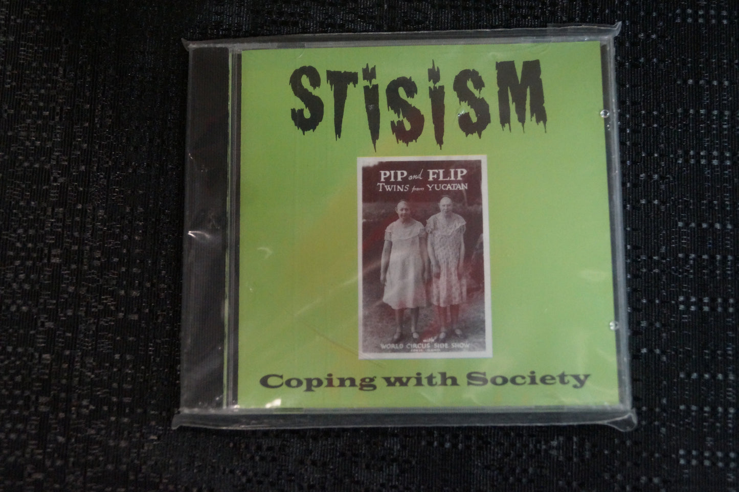 Stisism "Coping with Society" 1999 CD Art By Kozik