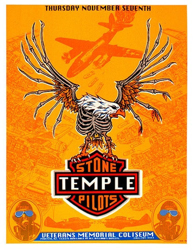 Emek - 1996- Stone Temple Pilots Concert Poster