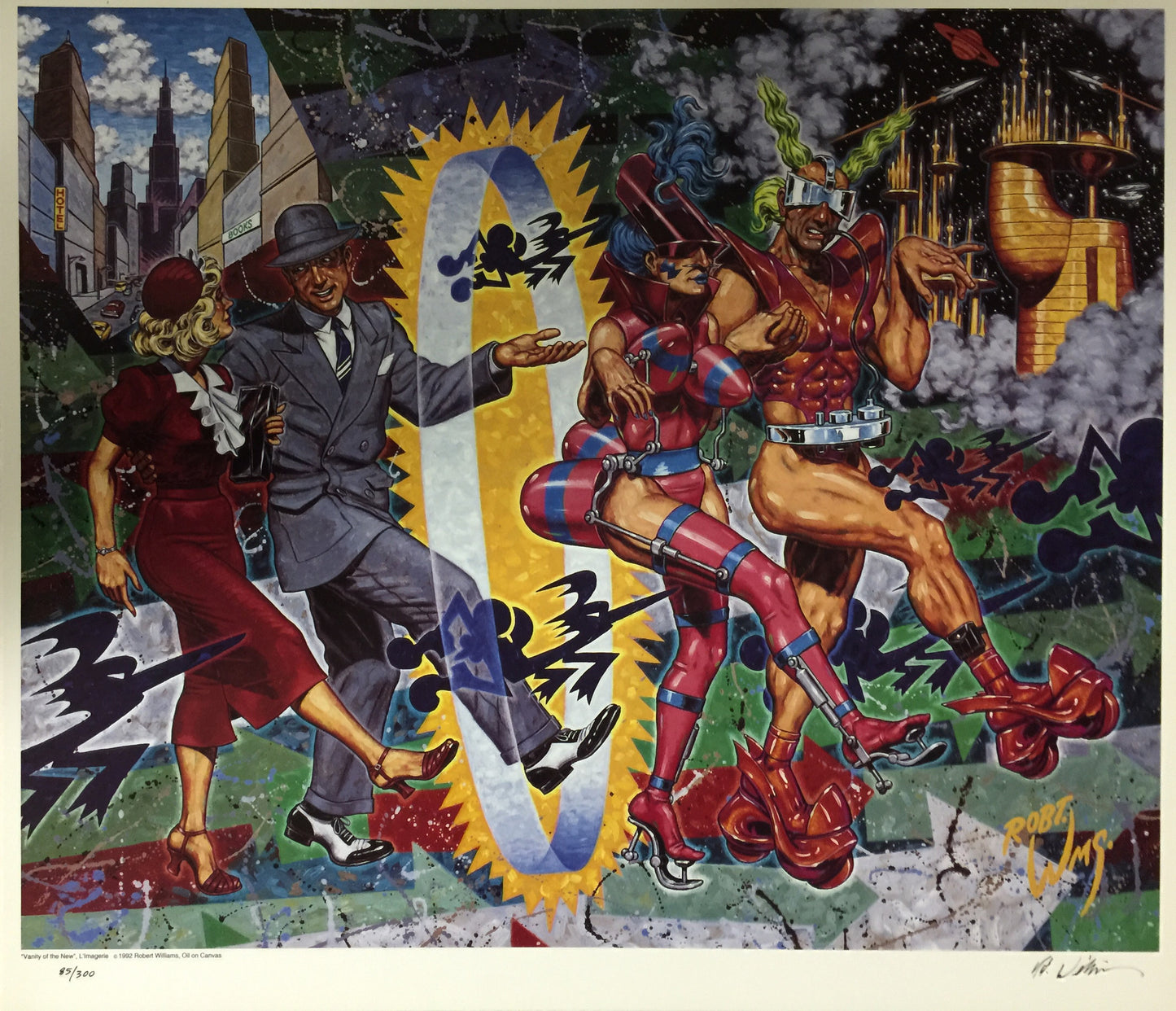 Robert Williams - 1992 - Vanity of the New Poster (Signed/Numbered)