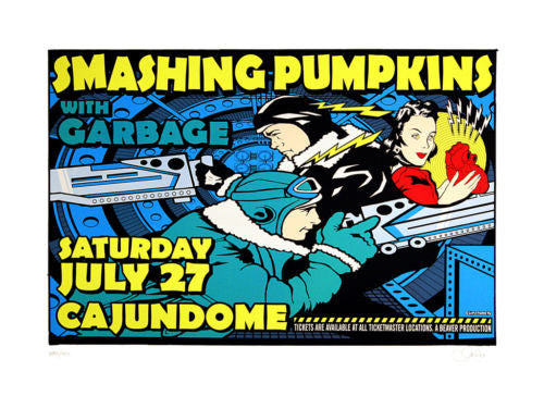 Uncle Charlie - 1996 - Smashing Pumpkins Concert Poster