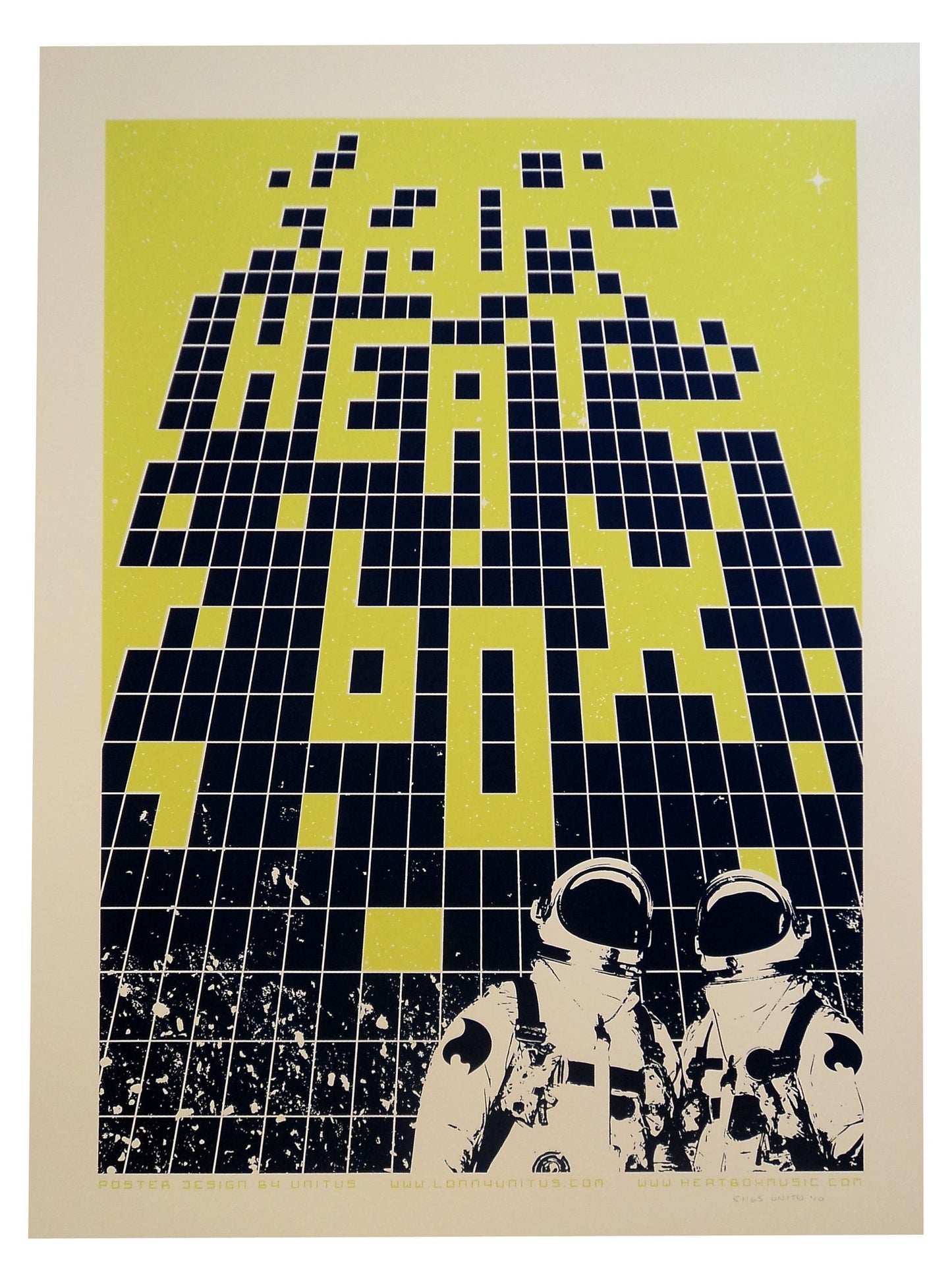 Lonny Unitus - 2010 - Heatbox Fall Tour Concert Poster