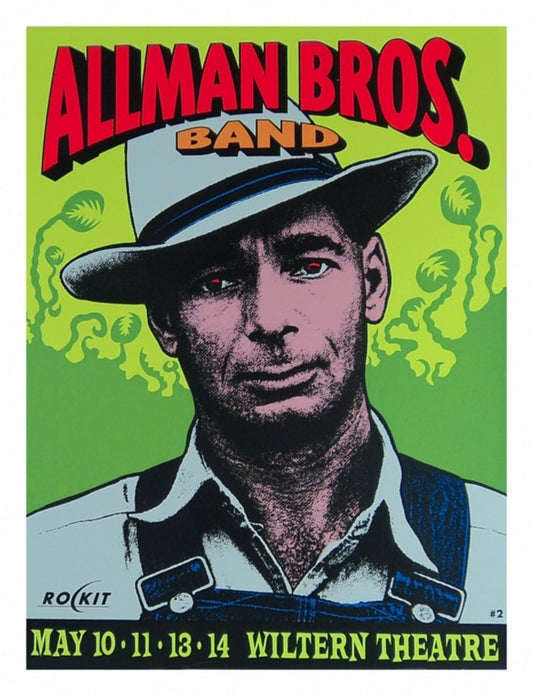 TAZ - 1994 - Allman Brothers Concert Poster