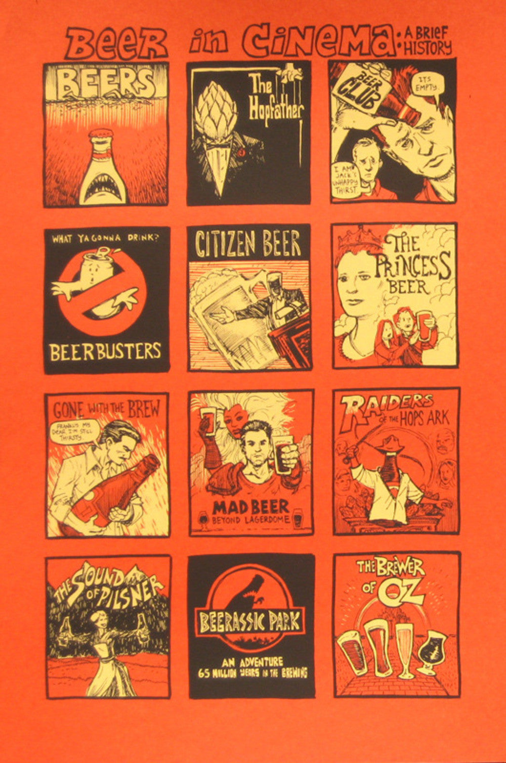 Dwitt - 2011 - Beer In Cinema, A Brief History Print