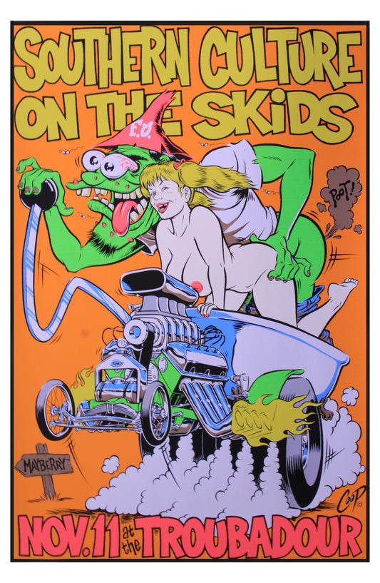 Coop - 1995 -  Southern Culture On the Skids Concert Poster