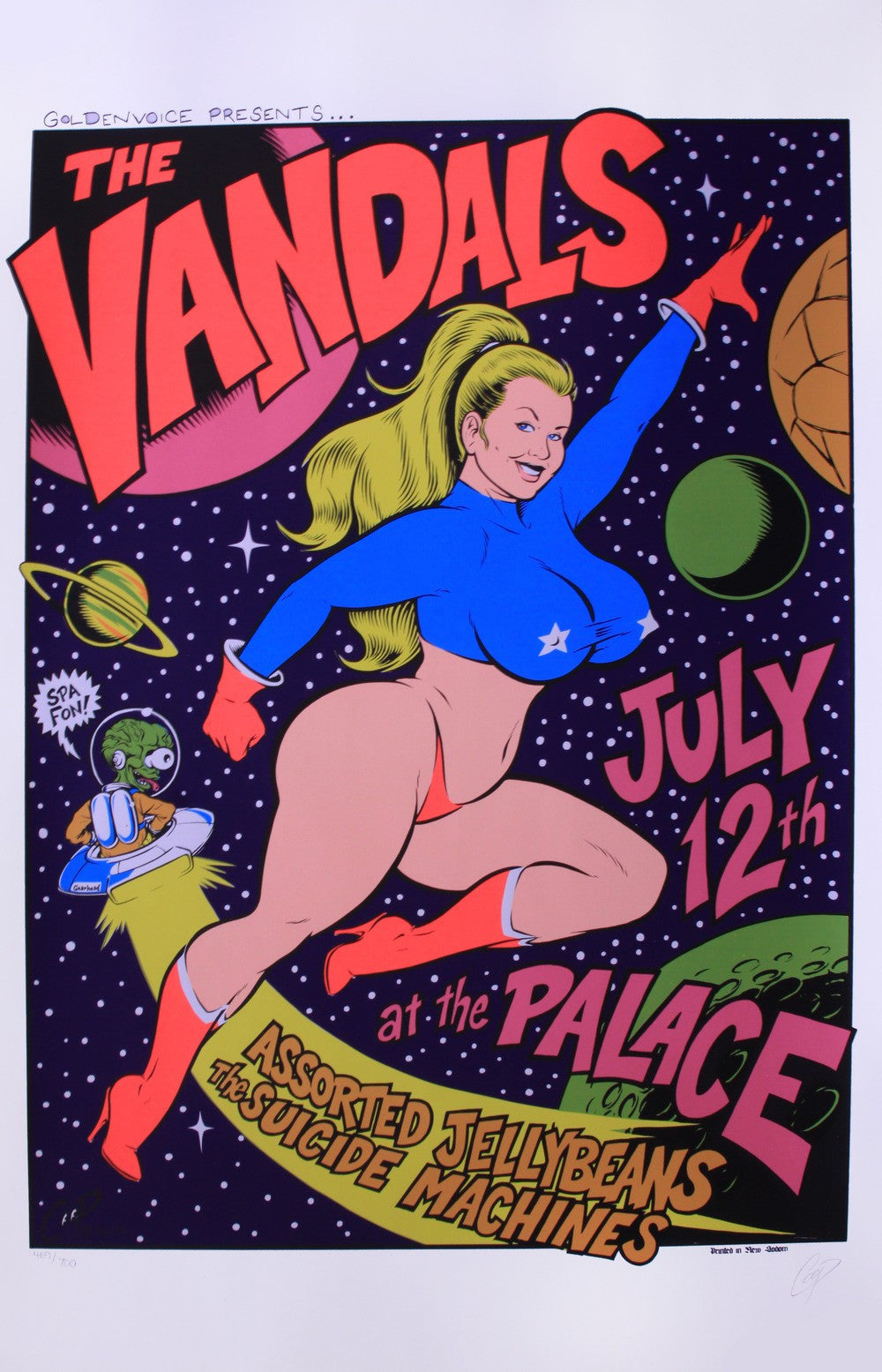 Coop - 1996 - Vandals Concert Poster