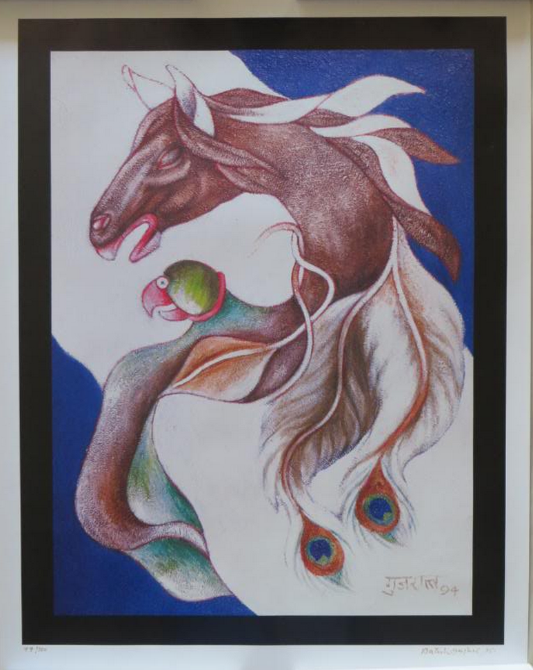 Indian Art - Horse