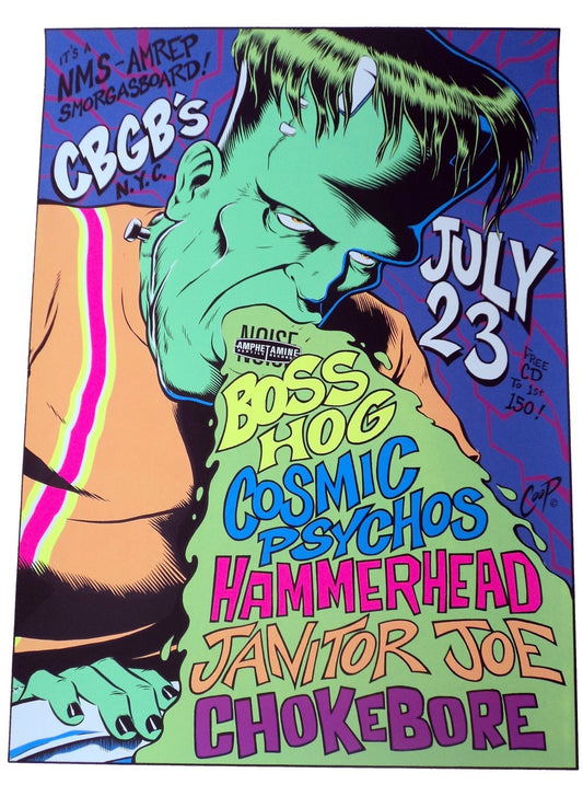 Coop - 1993 - Boss Hog Concert Poster
