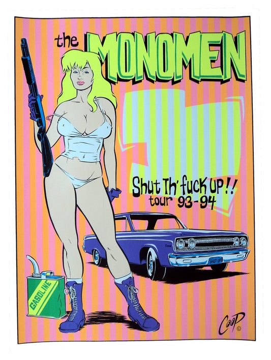 Coop - 1993 - Mono Men Tour Poster