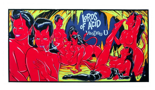 Coop - 1997 - Lords of Acid Voodoo U Concert Poster