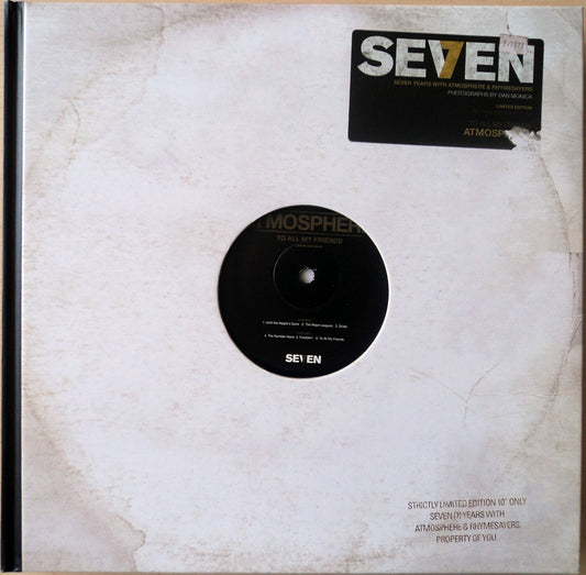 Atmosphere Vinyl Seven (7) Years With Atmosphere & Rhymesayers EP