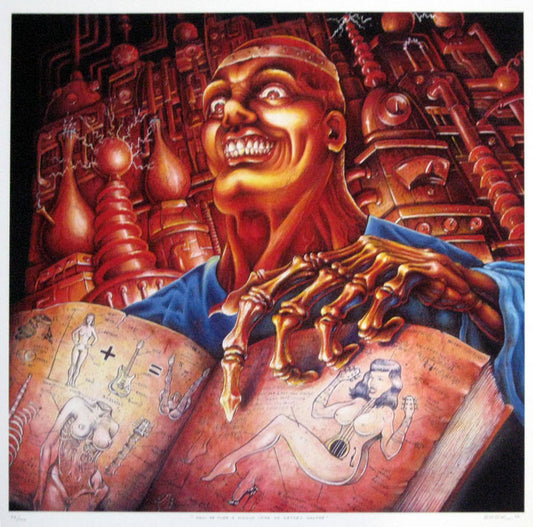 Emek - 2001 - How ta Turn a Womun inta an 'Lectric Geetar Giclee