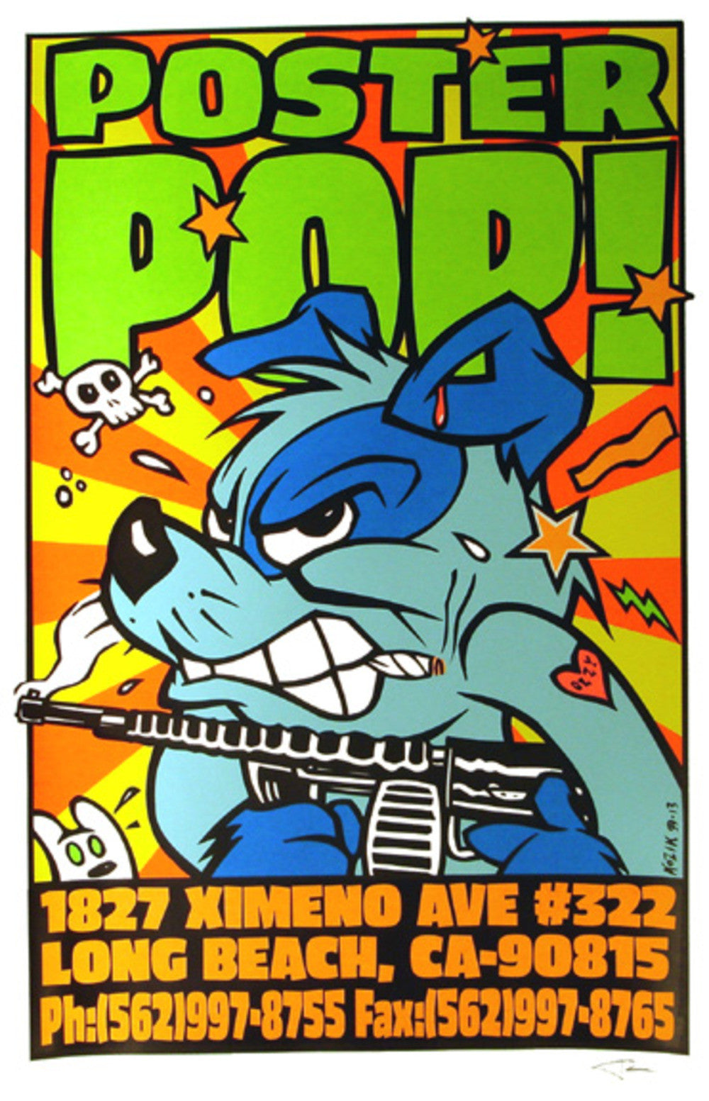 Frank Kozik - 1999 - Poster Pop Promo Poster