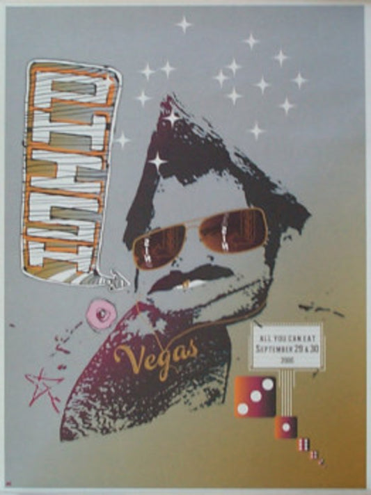 Jager DiPaola Kemp - 2000 - Phish Las Vegas Concert Poster