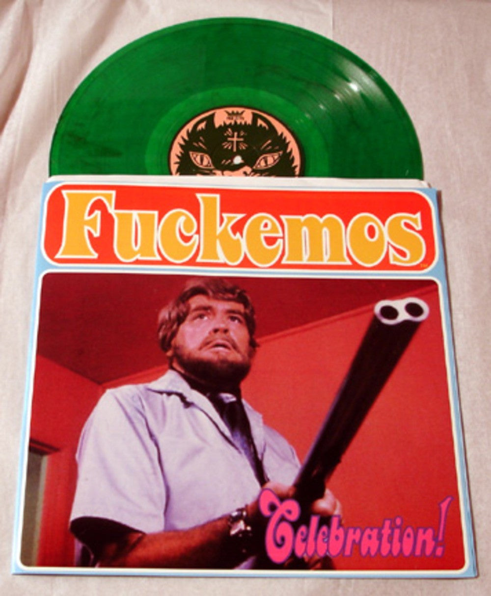 Fuckemos "Celebration" 1997 Colored Vinyl Art By Kozik