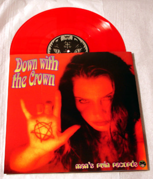Acid King "Down With the Crown" 1997 Colored Vinyl Art By Kozik