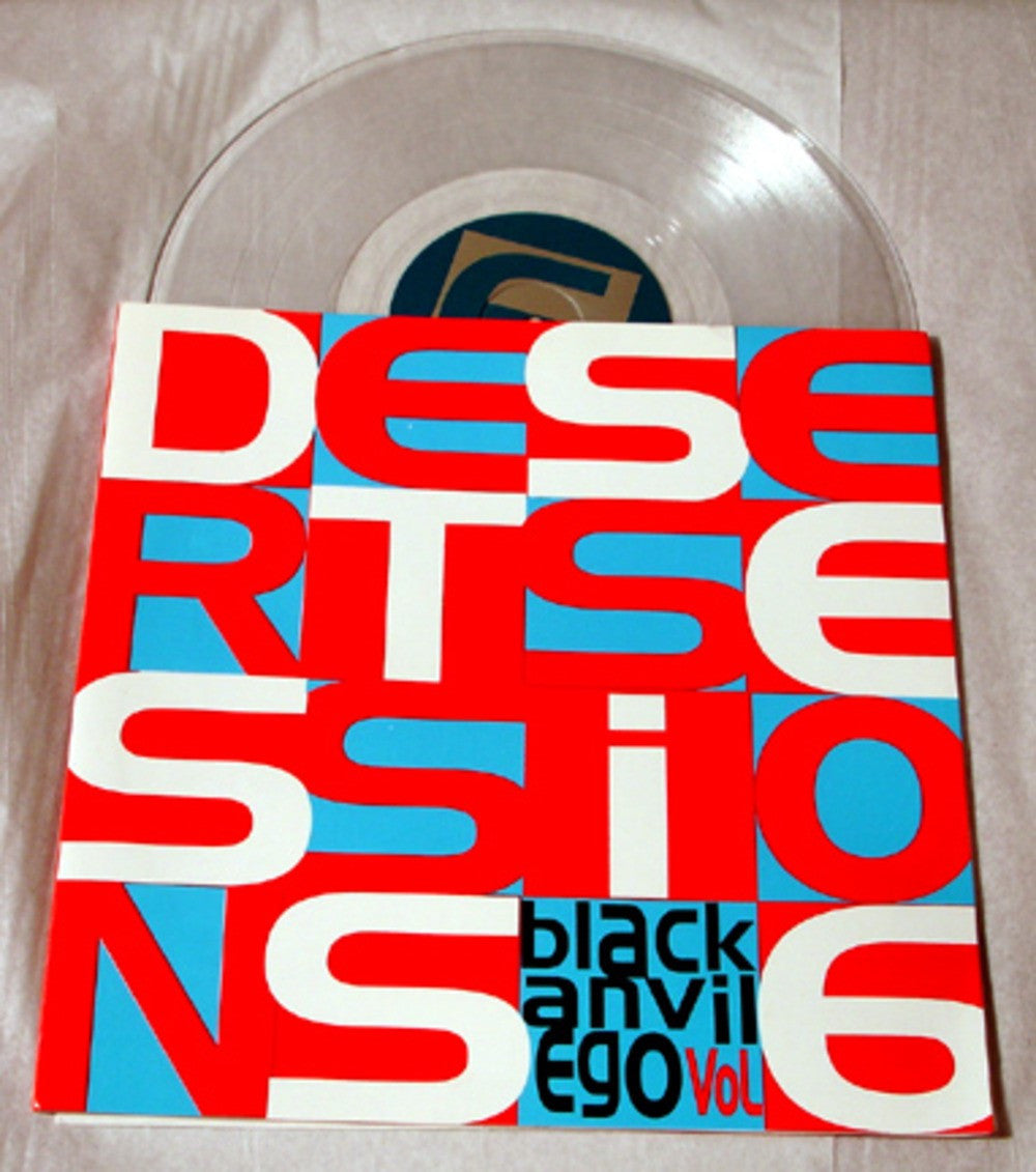 Desert Sessions Vol 6 "Black Anvil Ego" 1999 Colored Vinyl Art By Kozik