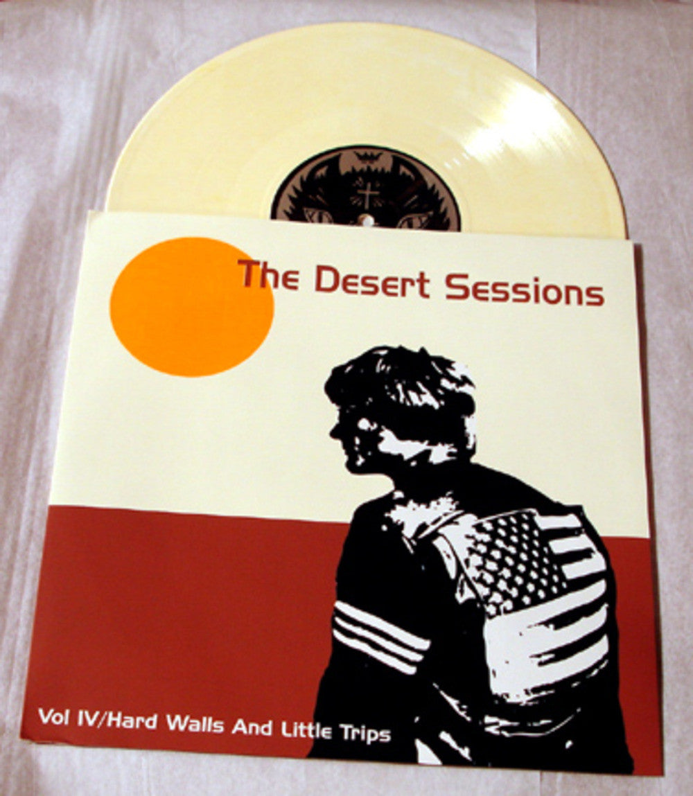 Desert Sessions Vol 4 "Hard Walls And Little Trips" 1998 Colored Vinyl By Kozik