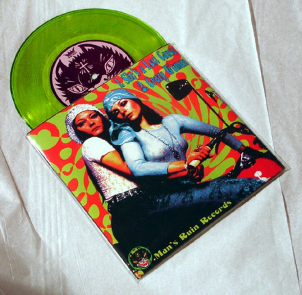 Cosmic Psychos "She's A Lost Cause" 1996 Colored Vinyl Art By Kozik