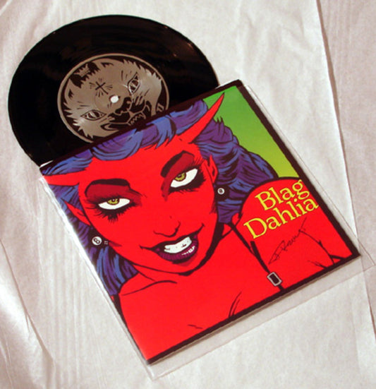 Blag Dahlia "Haunt Me" 1995 Colored Vinyl Art By Kozik