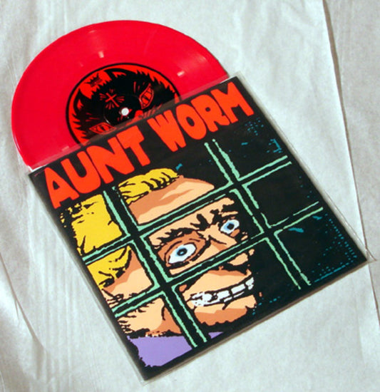 Aunt Worm "Saucy Young Lady" 1996 Colored Vinyl Art By Kozik