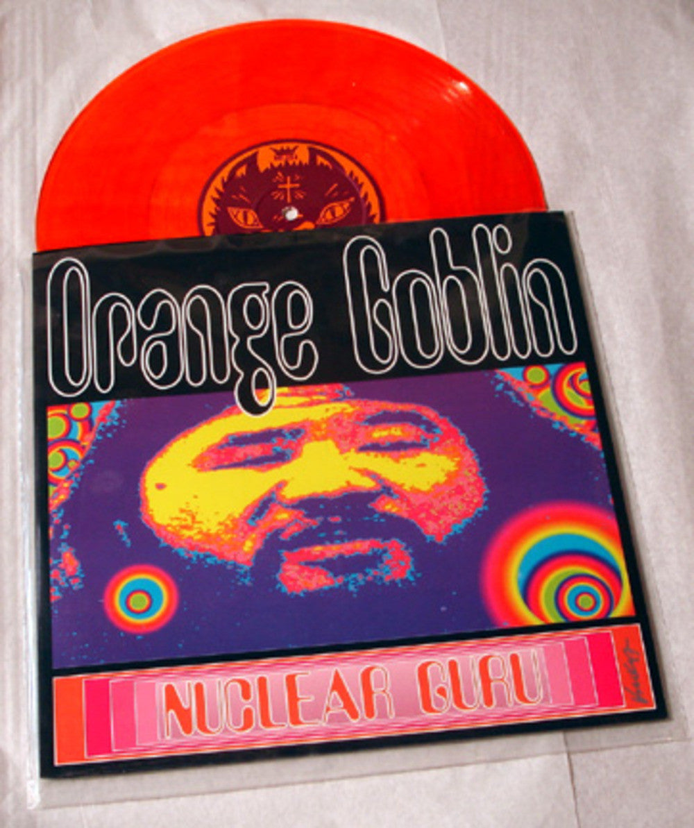 Orange Goblin "Nuclear Guru" 1997 Colored Vinyl Art By Kozik