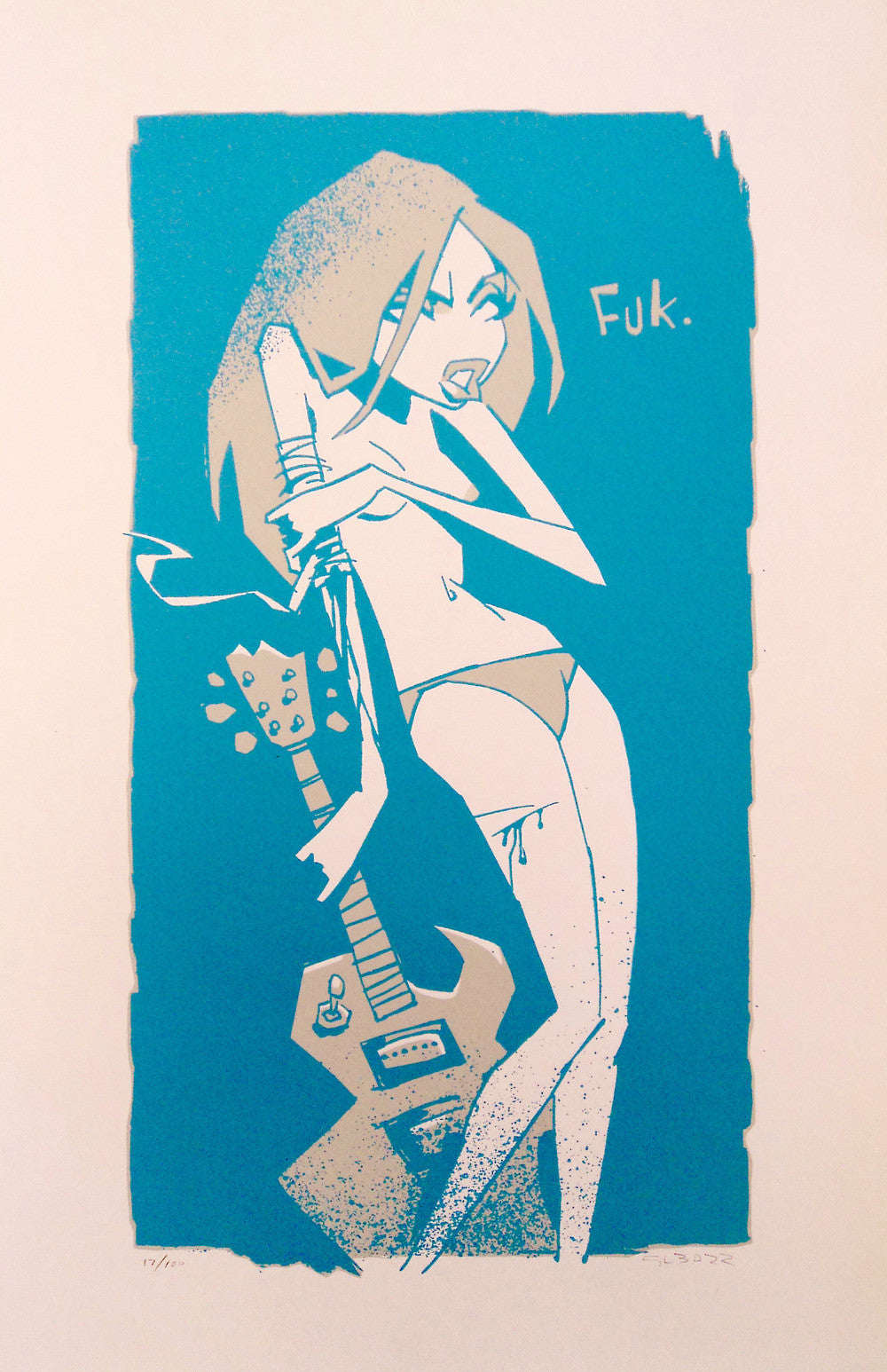 Glenn Barr - 2006 - Fuk Art Print