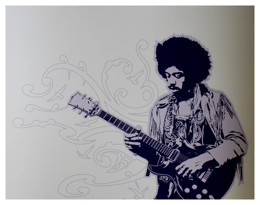 Visual Tek - Jimi Hendrix - Print - 2005