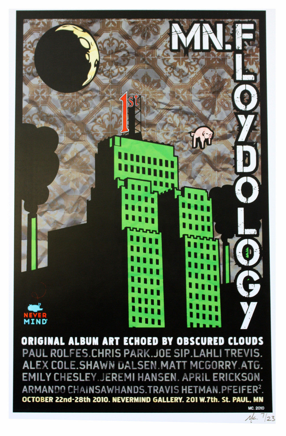 MC - 2010 - MN.Floydology Green Show Poster