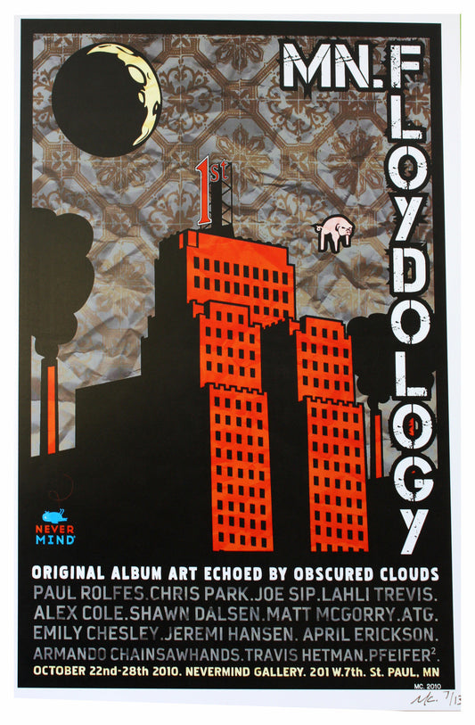 MC - 2010 - MN.Floydology Red Show Poster