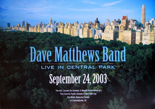 Dave Matthews Band - 2003 - Live In Central Park