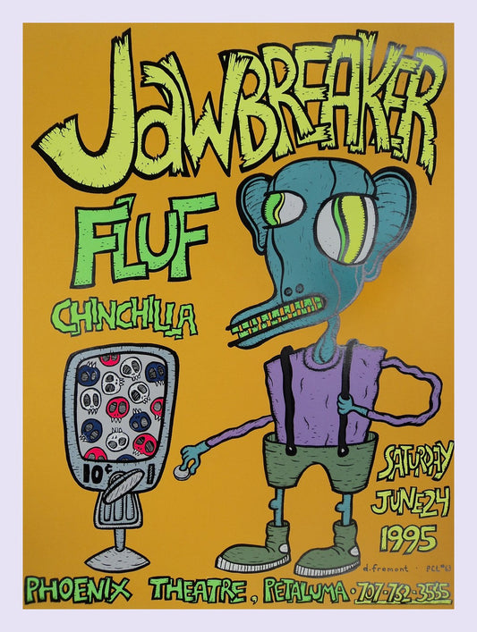 David Fremont - 1995 - Jawbreaker Concert Poster