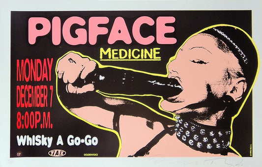 TAZ - 1992 - Pig Face Concert Poster