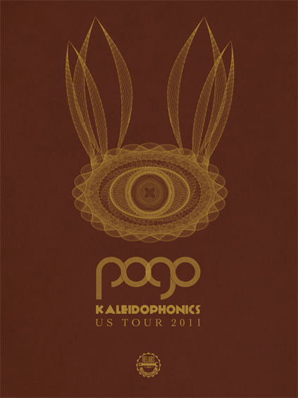 Iron Jaiden - 2011 - Pogo (US Tour) Concert Poster